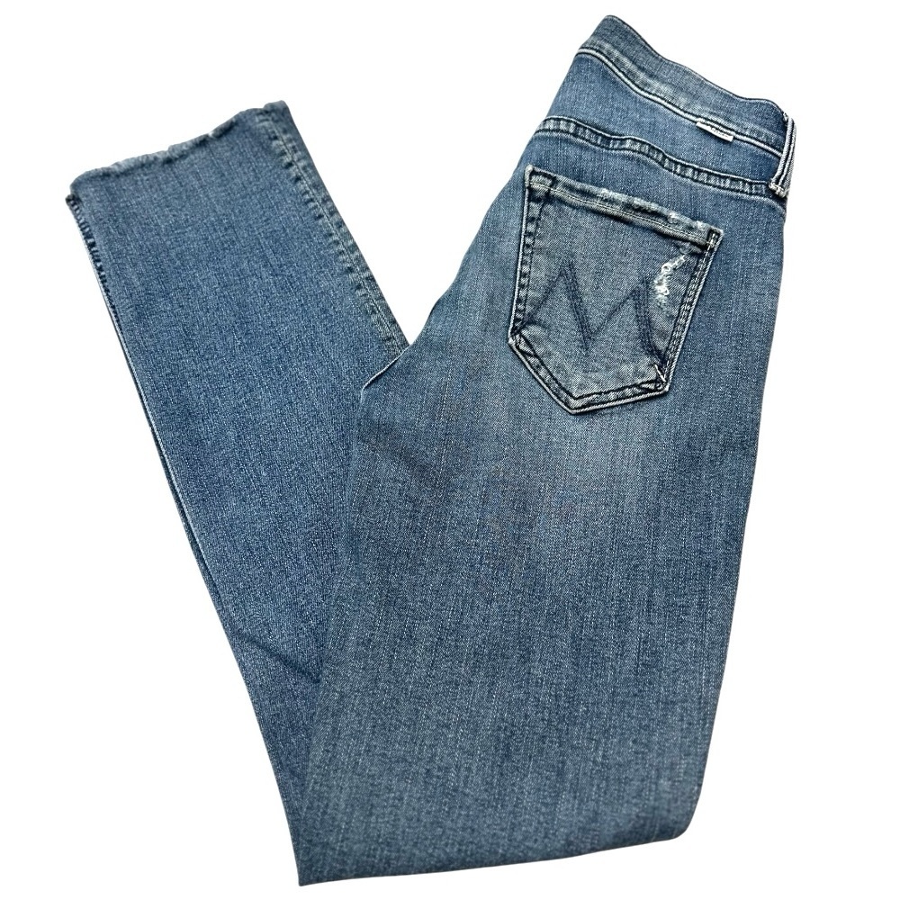 Mother Mid Rise Fray Jean *Like New* - Picture 7 of 13